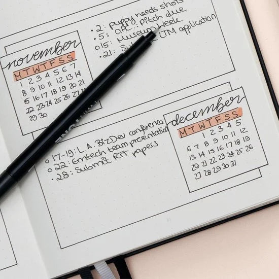 Leuchtturm1917 - A5 - Bullet Journal - Black - Editie 2 - Overig
