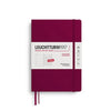 Leuchtturm1917 - Agenda 2026 - A5 Weekly Planner & Notebook 2026 hardcover Port Red - 15x21cm