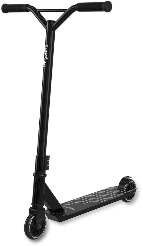 LifeGoods Stuntstep Fly X - Step - 100mm - 100KG - Zwart/Wit