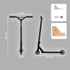 LifeGoods Stuntstep Fly X - Step - 100mm - 100KG - Zwart/Wit