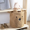 Childhome - Opbergmand - 40x40x40 Cm - Teddy - Bruin - Speelgoedmand - Wasmand