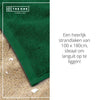 The One Towelling Classic Strandlaken - 100 x 180 cm - Strand handdoek - Hoge vochtopname - 100% Gekamd katoen - Groen