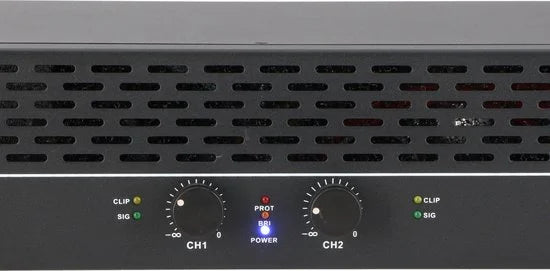 Devine MX-800 2-kanaals PA-eindversterker 2x 400W @ 8 Ohm