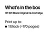 HP 301 - Inktcartridge - Origineel - Standaard capaciteit - Zwart