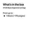 HP 301 - Inktcartridge - Origineel - Standaard capaciteit - Zwart