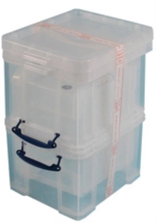 Opbergbox Really Useful 35 liter pak 3 dozen 480x390x310mm transpara..