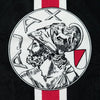 Ajax-handdoek zwart