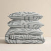Sleeps Danis Flanel Dekbedovertrek Groen/Grijs - 200x200/220 cm - Warm en Zacht