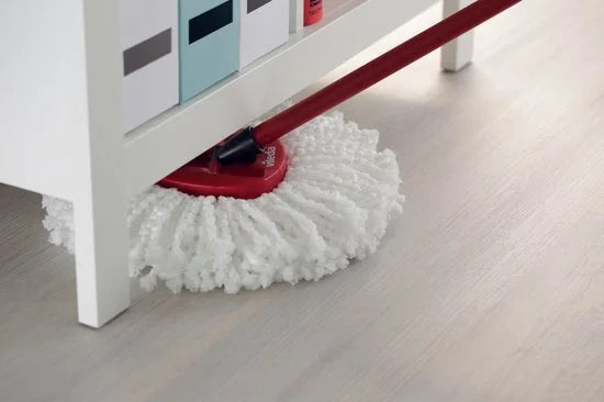Vileda Turbo Classic 100% microfibre Vervanging - 1 per verpakking - Geschikt voor alle centrifugesystemen van Vileda - Voor harde vloeren