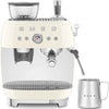 SMEG EGF03CREU - Espressomachine met geïntegreerde bonenmaler - Crème