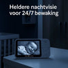 Born Lucky® Babeo+ Babyfoon met Camera - Op afstand bestuurbaar - Video & Audio – Premium Baby monitor - Wit