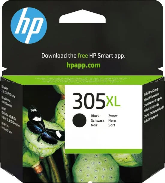 HP 305XL - Inktcartridge - Origineel - Hoge capaciteit - Zwart