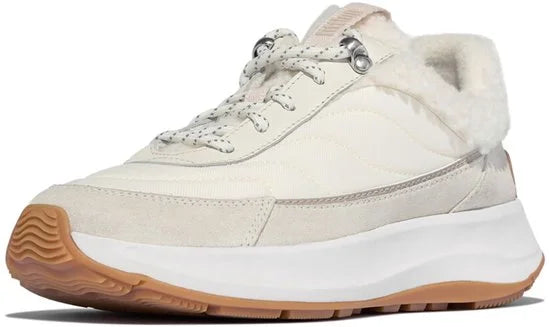 FitFlop FitFlop F-Mode Flow Shearling-Mix Sneakers - Maat 42
