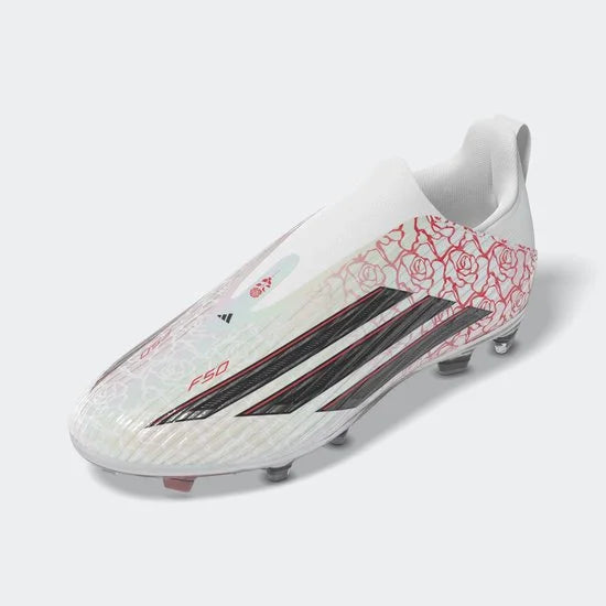 F50 LEAGUE Laceless Firm Ground Football Boots Kids Lamine Yamal