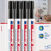 edding 3000 permanent marker - zwart - 4 stiften - ronde punt 1,5-3 mm - water en wrijfvast - voor karton, kunststof, hout, metaal, etc. - alcohol ma