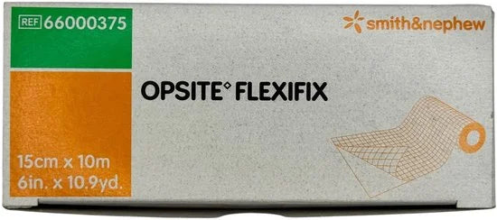 Opsite Flexifix 15 cm × 10 m – transparante fixatiefilm – waterdicht en ademend