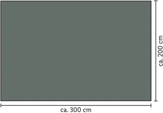 Livarno home Zonnescherm - Schaduwdoek - Rechthoekig - Antraciet - UV-beschermingsfactor 60 - Praktische zonwering - Versterkte randen