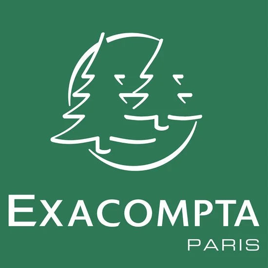 Exacompta 50x FOREVER® bedrukte map met 3 kleppen - 280gm2 - 24x32 cm voor A4 - Lichtblauw - 448006E