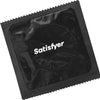 Satisfyer Condooms Heren | 100 stuks | 45-64 mm | XS - XL beschikbaar | Realistisch & dun met vochtig oppervlak | Huidvriendelijk & geurloos | Met re