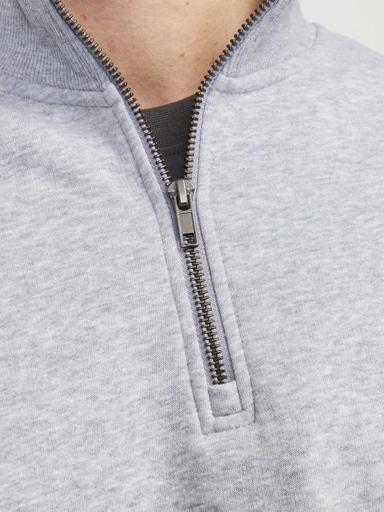 JACK&JONES - JJEBRADLEY SWEAT HALF ZIP NOOS - Heren - Sweaters