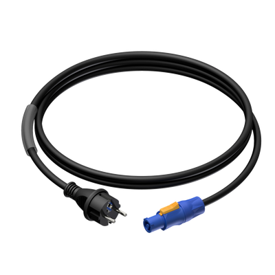 Câble ProCab PRP442/3 Schuko Powercon 3 m – 3 x 2,5 mm²