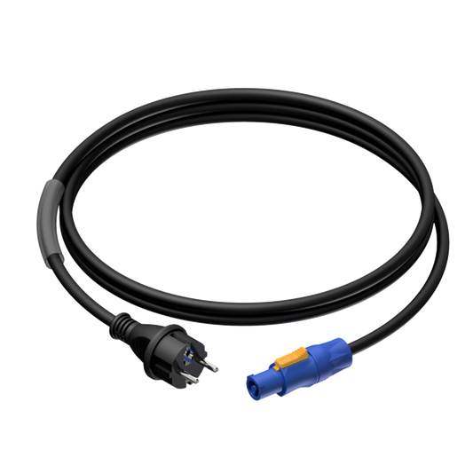 Câble ProCab PRP442/3 Schuko Powercon 3 m – 3 x 2,5 mm²