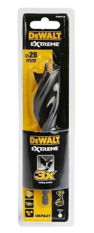 Perceuse à percussion DeWalt | 3 goujures EXTREME | 28 x 152 mm - DT90244-QZ