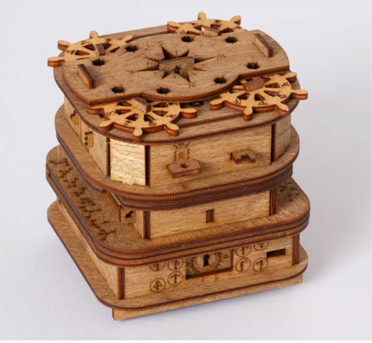 Cluebox Megabox – Escape Game en boîte : Le Casier de Davy Jones