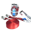Sangle à cliquet robuste Jumbo 9 m × 50 mm – Cliquet et crochets en J – Neuve
