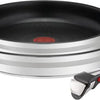 Ensemble de 3 poêles Tefal Jamie Oliver Ingenio G6 argentées