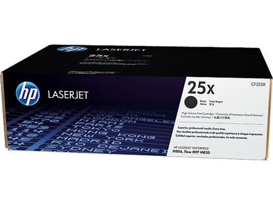 Toner noir haute capacité HP 25X (CF325X)