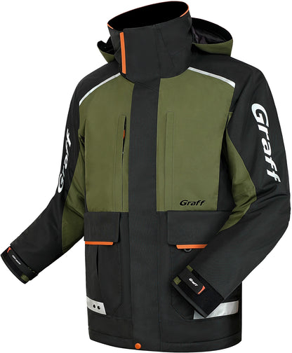 Gilet de sauvetage Graff Buoyancy Com 215-OB-7 – Imperméable et confortable | Taille 2XL
