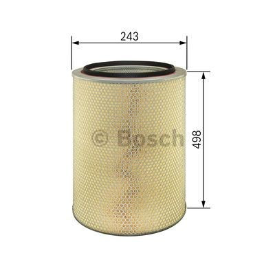 Filtre à air Bosch 1 457 429 975 – Pour Mercedes-Benz, DAF, Iveco, MAN, Fiat et Steyr